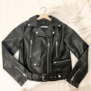 Zara Faux Leather Jacket
